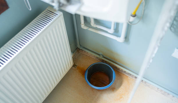 Water damage restoration process in PA